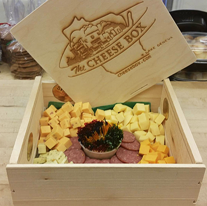 Boxed Cheese Sausage Tray