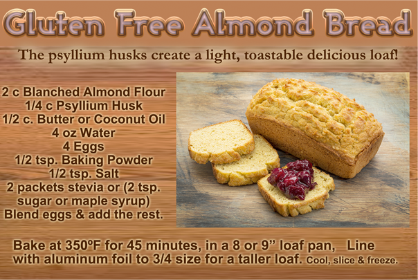 Gluten Free Almond Bread